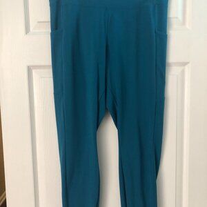 REI CROPPED EXERCISE LEGGINGS XL